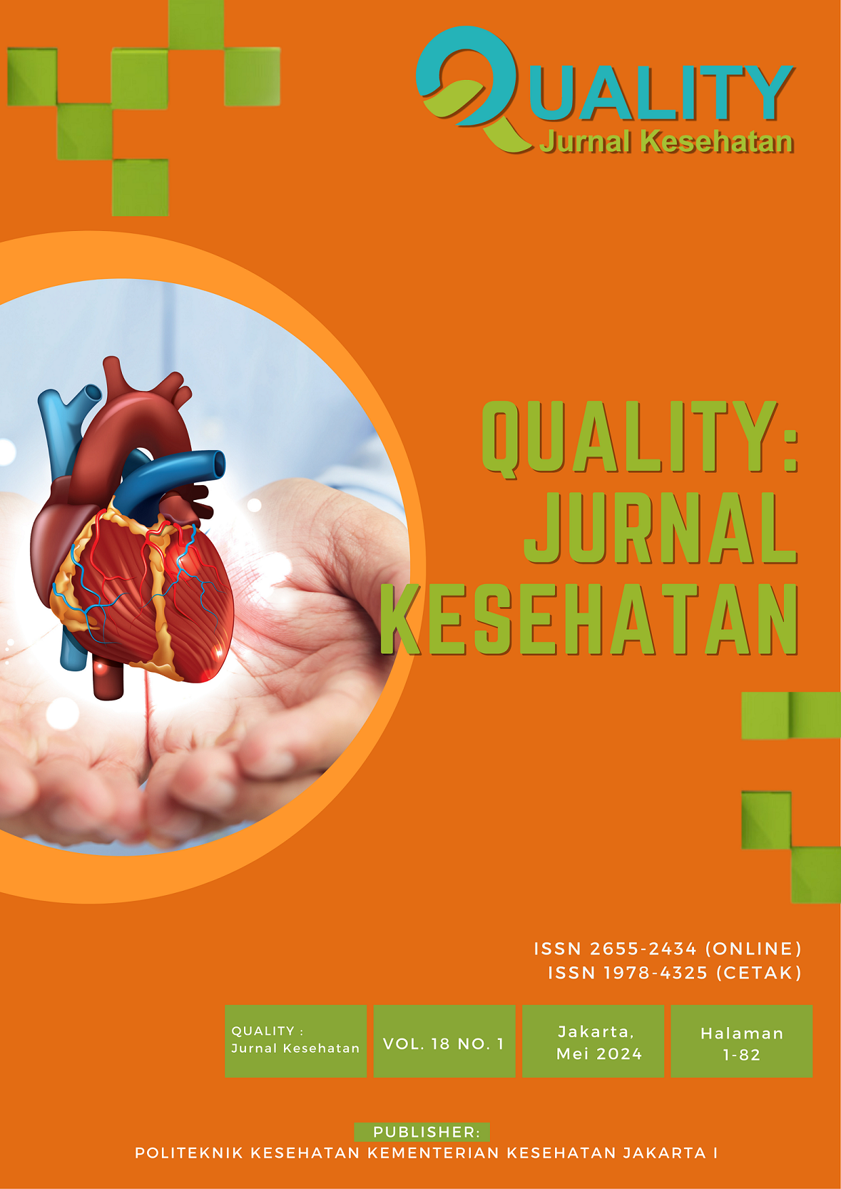 					View Vol. 18 No. 1 (2024): Quality : Jurnal Kesehatan
				